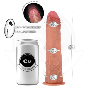 Cock Miller-Dildo Hyperrealist 19.5 cm mit Saugnapf, Funktion · Vibratoren (Bild 3)