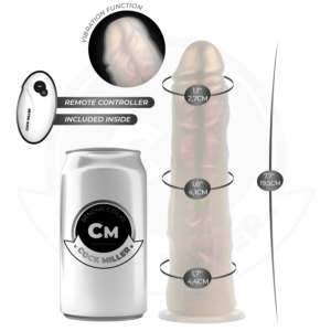 Cock Miller-Dildo mit Saugnapf, Licht und Vibrationen mit · Vibratoren (Bild 7)