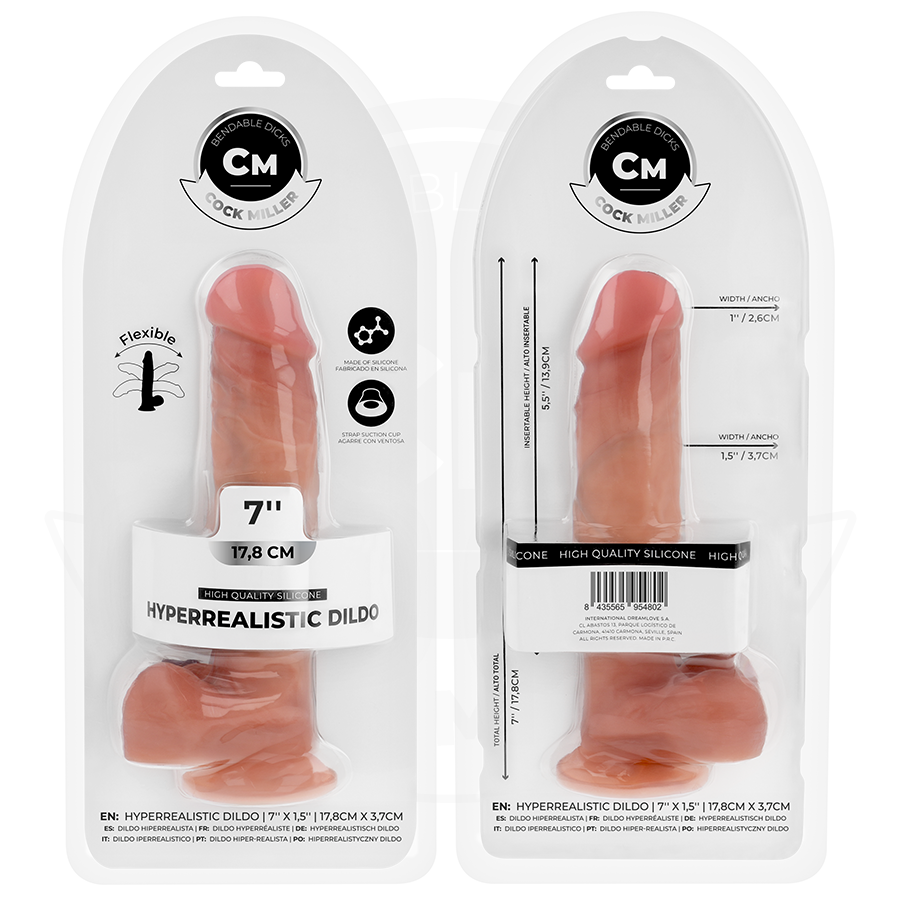 Cock Miller-Dildo Articolar Hyperrealist 17.8 cm-Silikon · Sextoys (Bild 8)