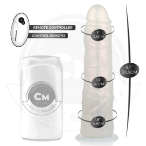 Cock Miller-Dildo mit Saugnapf, Beleuchtung und Vibrationen · Vibratoren (Bild 9)