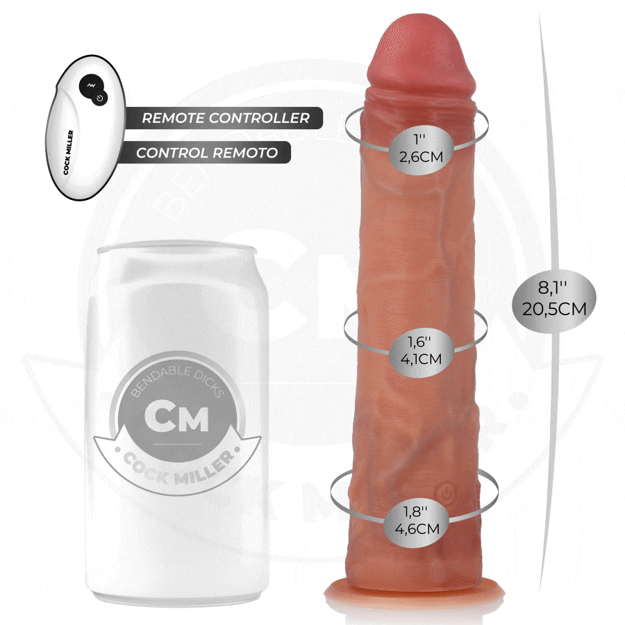 Cock Miller-Hyperrealistic Dildo mit Saugnapf und drücken · Vibratoren