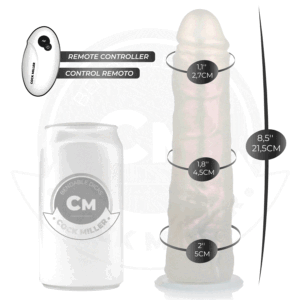 Cock Miller-Dildo mit Saugnapf, Beleuchtung und Vibration · Vibratoren (Bild 9)