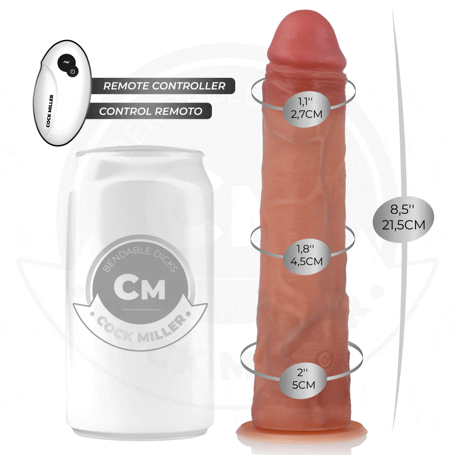 Cock Miller-Realistische Dildo mit Saugnapf und Vibration · Vibratoren (Bild 9)