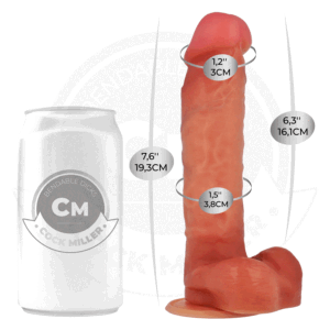 Cock Miller-Dildo Hyperrealist Articular 19.3 cm-Silikon · Sextoys (Bild 7)