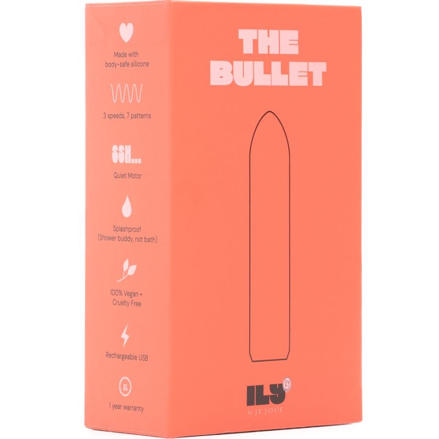 Je Joue-Ily Bullet Rosa-Wiederzuladen, USB, Stille · Vibratoren (Bild 9)