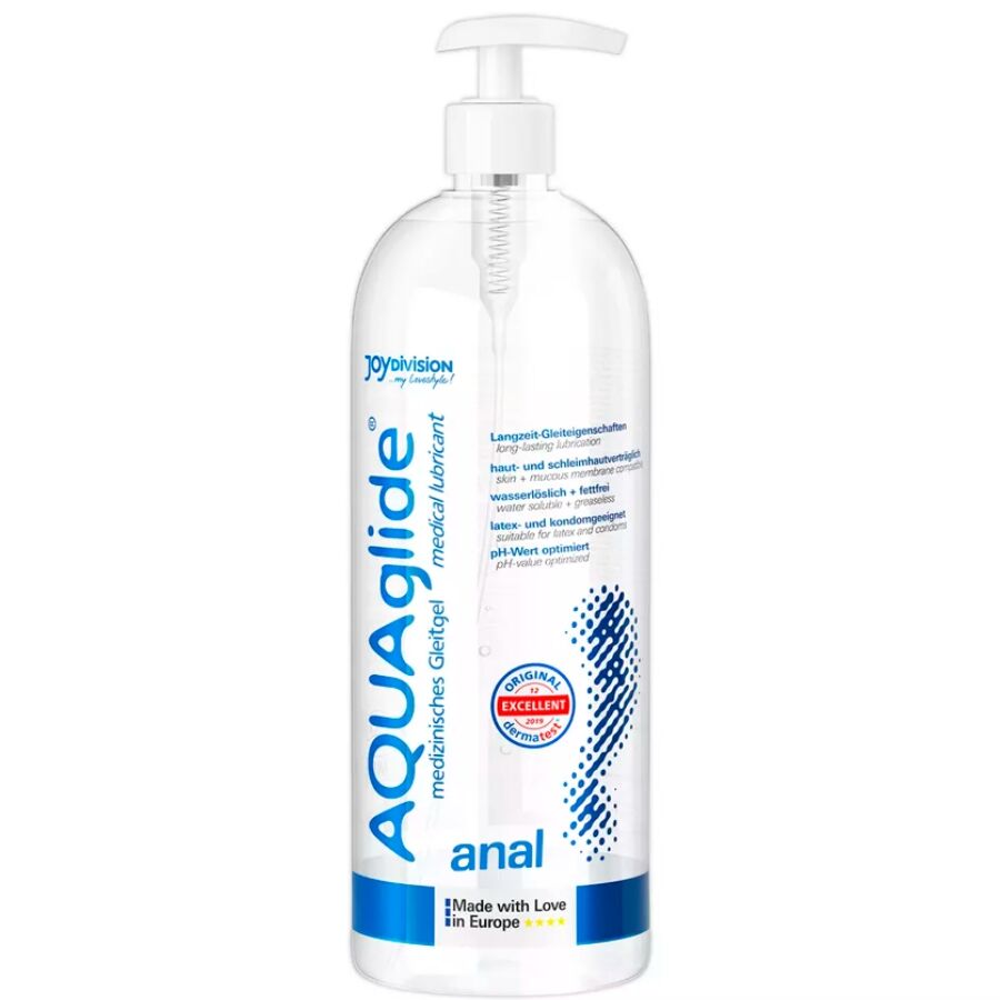 Joydivision Aquaglide-Aquaglide – Gleitgel anal 1 Liter · Kosmetika & Aphrodisiaka