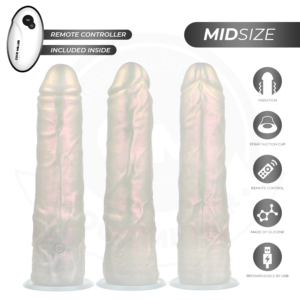 Cock Miller-Dildo mit Saugnapf, Beleuchtung und Vibrationen · Vibratoren (Bild 3)