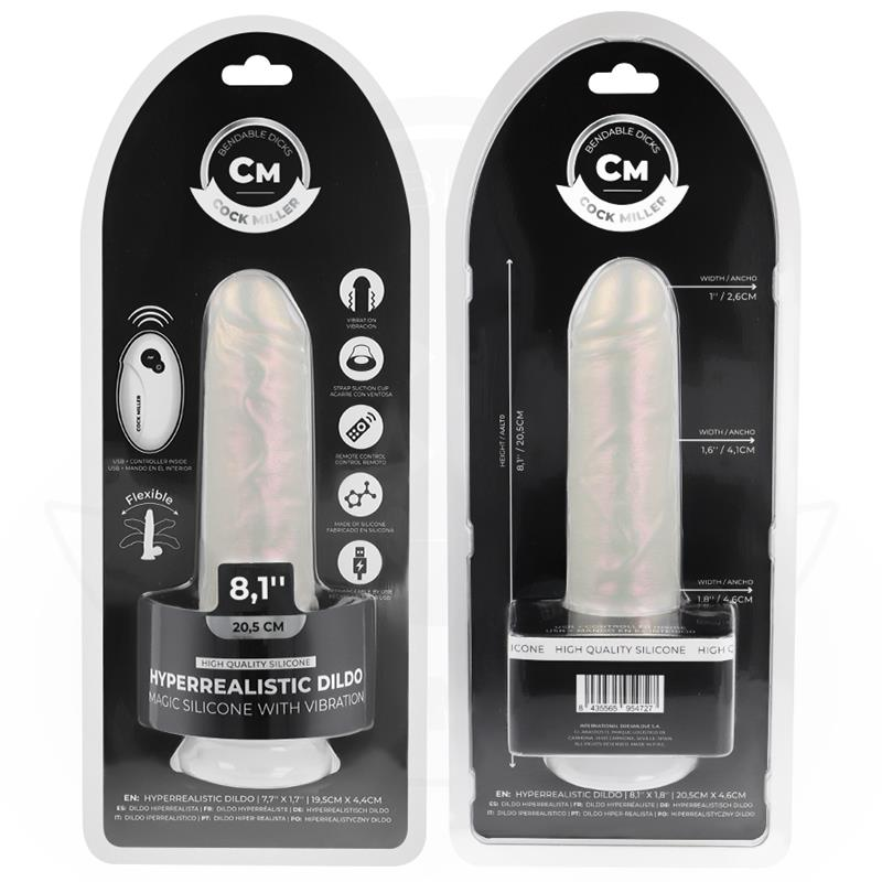 Cock Miller-Dildo mit Saugnapf, Beleuchtung und Vibrationen · Vibratoren (Bild 8)