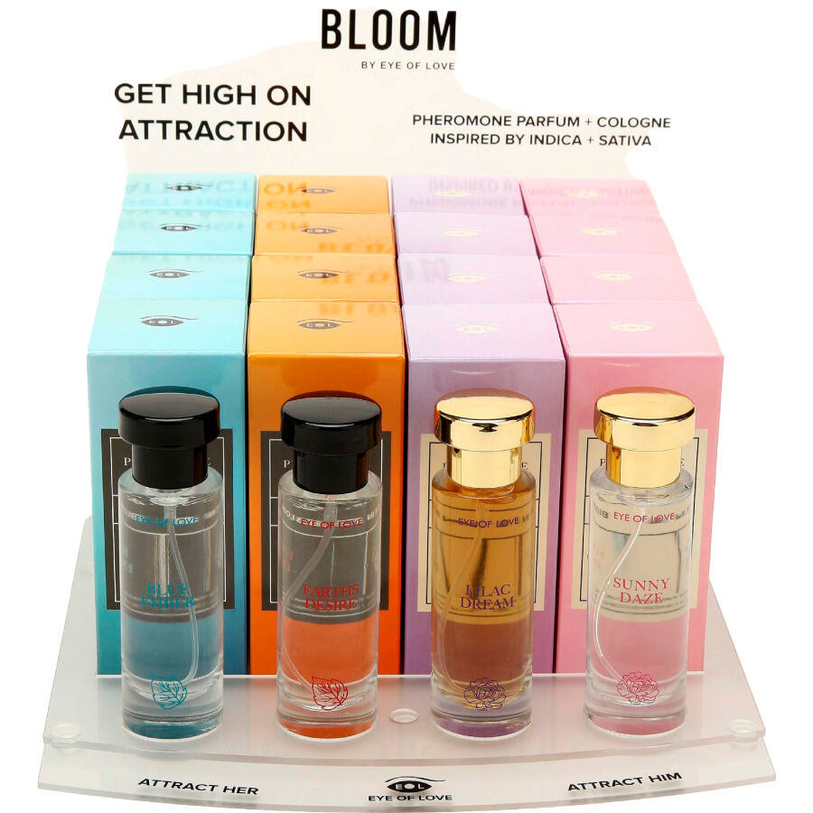 Eye of Love-Bloom Display 4X4 Parfüms 30 ml