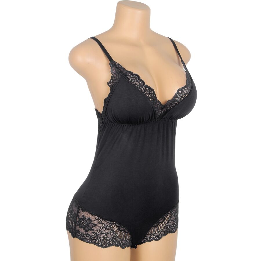 Subblime Bodies-Teddy mit Details in Blumenspitze · Sexy Damen-Dessous (Bild 16)