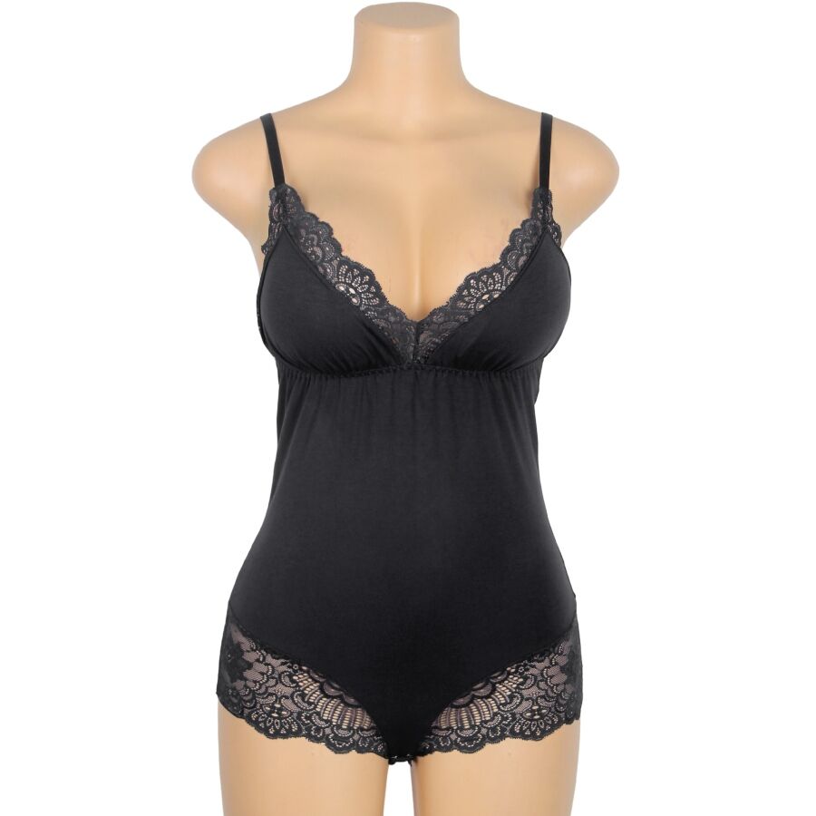 Subblime Bodies-Teddy mit Details in Blumenspitze · Sexy Damen-Dessous (Bild 5)
