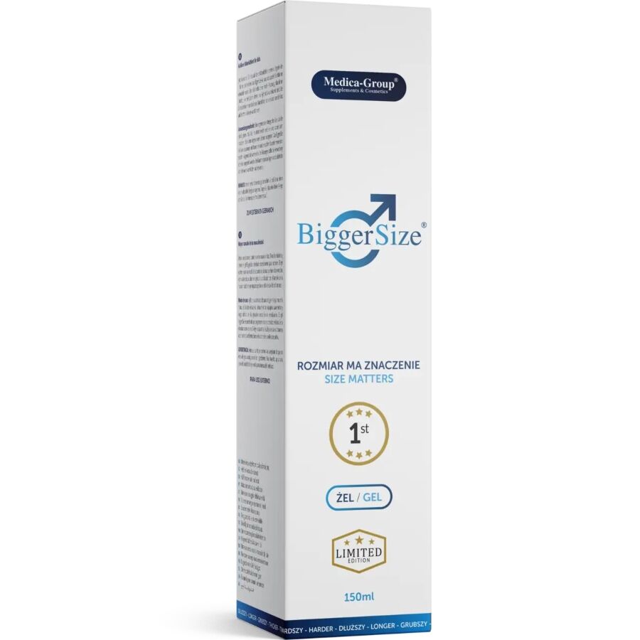 Medica Group-Biggersize Gel Intimo Männlich 150 ml · Kosmetika & Aphrodisiaka (Bild 2)