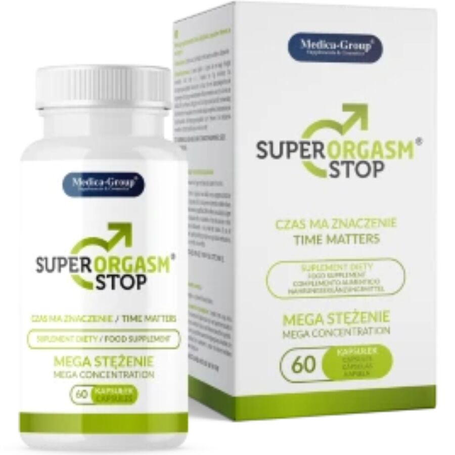Medica Group-Super Orgasm Stop 60 Kapseln für Verzögerung · Nahrungsergänzungsmittel (Bild 2)