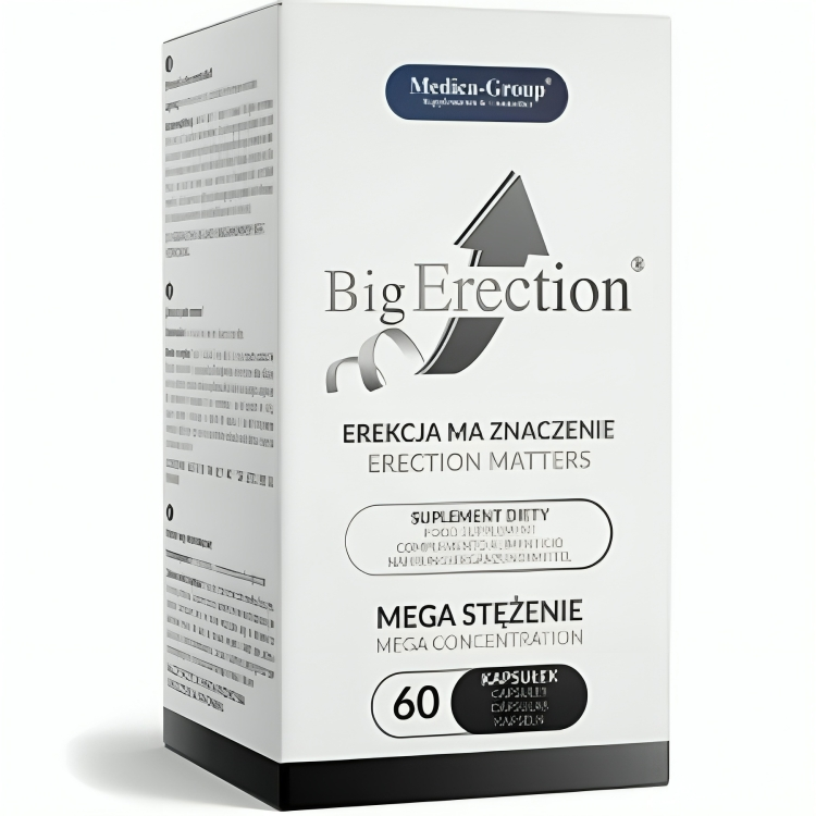 Medica Group-Bigerection Enhancer für Männer 60 Kapseln · Nahrungsergänzungsmittel (Bild 2)