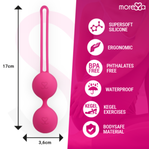 Moressa-Osian Three Liebeskugeln Silikon, Drehung, Stille · Sextoys (Bild 7)