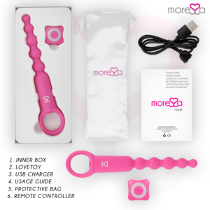 Moressa-Ronie Mächtig Rosario Vibrator Anal mit Fernbedienung · Vibratoren (Bild 6)