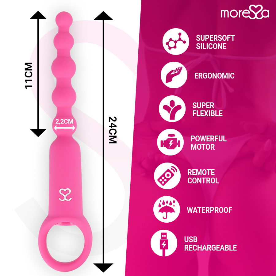 Moressa-Ronie Mächtig Rosario Vibrator Anal mit Fernbedienung · Vibratoren (Bild 4)
