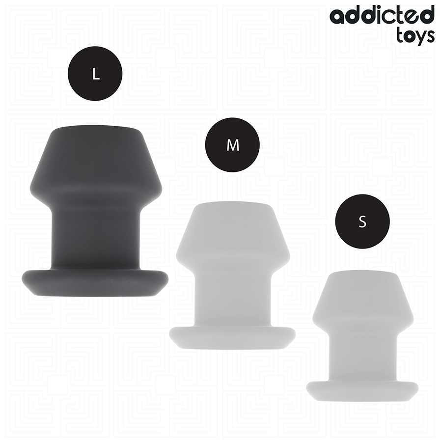 Addicted Toys-Extreme Analplug mit innerem Vakuum, Silikon, Abmessungen · Sextoys (Bild 7)