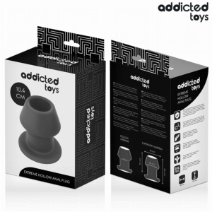 Addicted Toys-Extreme Analplug mit innerem Vakuum, Silikon, Abmessungen · Sextoys (Bild 3)