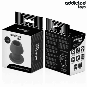 Addicted Toys-Extreme Hollow Anal Plug Silikon Size S 7.5 cm · Sextoys (Bild 7)