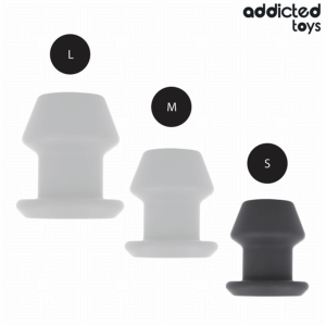 Addicted Toys-Extreme Hollow Anal Plug Silikon Size S 7.5 cm · Sextoys (Bild 4)