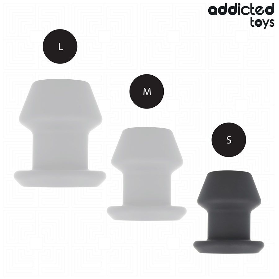 Addicted Toys-Extreme Hollow Anal Plug Silikon Size S 7.5 cm · Sextoys (Bild 4)