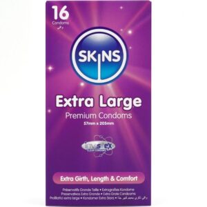 Skins-Extra Large Premium Kondome Paket 16 · Kondome