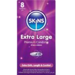 Skins-Extra Large Premium Kondome Paket 8-Latex · Kondome