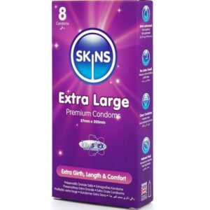 Skins-Extra Large Premium Kondome Paket 8-Latex · Kondome (Bild 2)