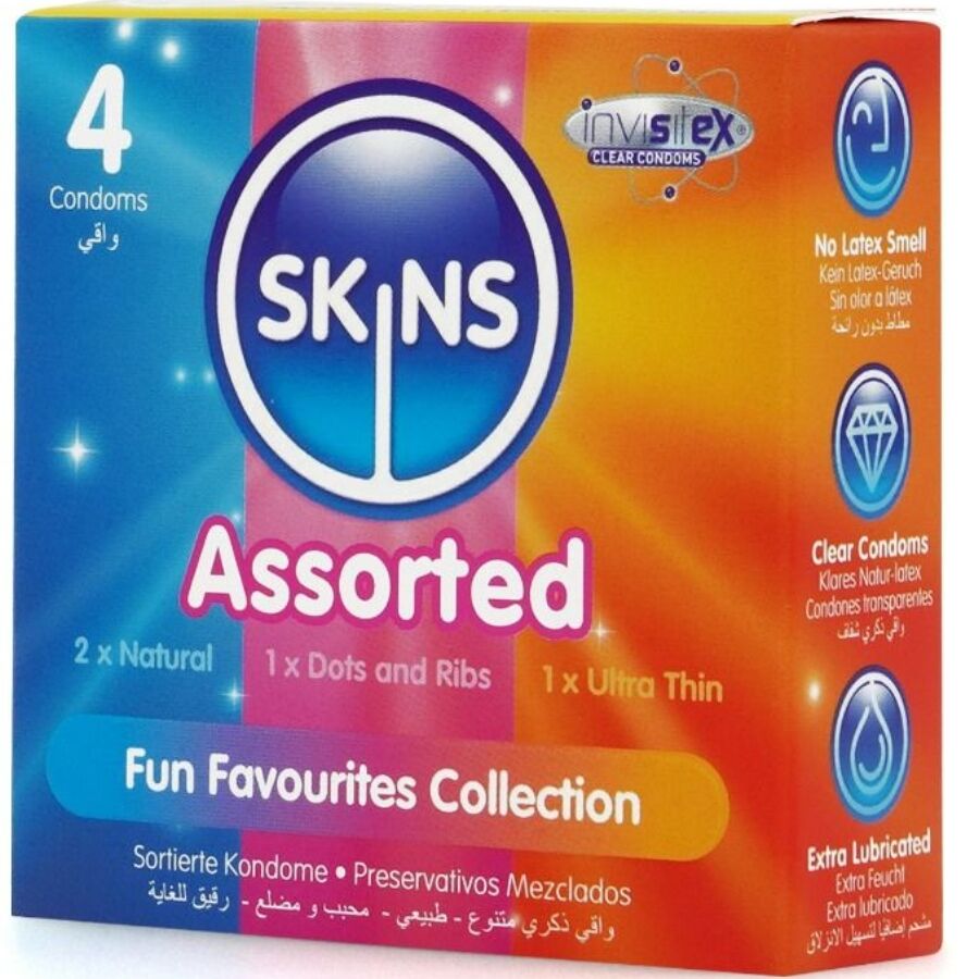 Skins-Premium-Paket Kondome Assortiti, 4 Stk. · Kondome (Bild 2)