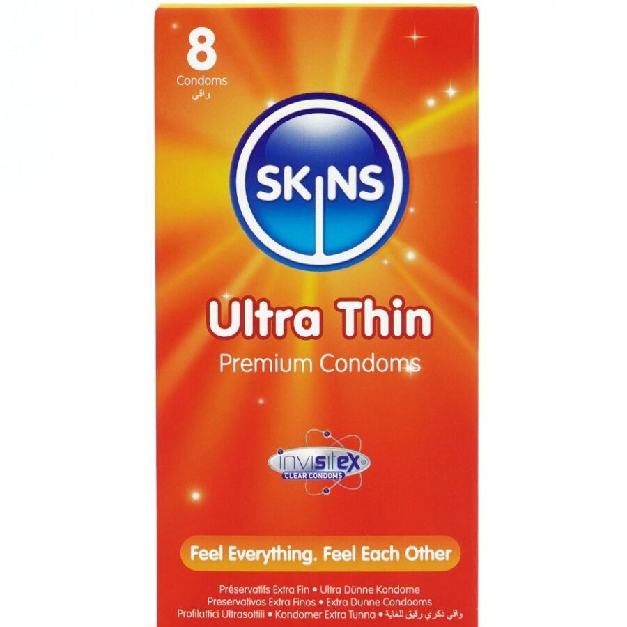Skins-8er-Pack Kondome Ultra Thin Premium-Latex