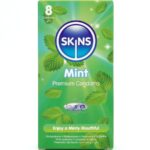 Skins-Mint Premium Kondome Paket 8-Latex · Kondome