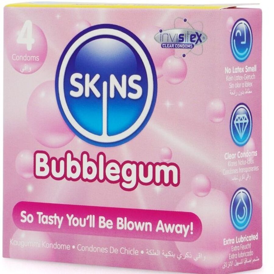 Skins-Premium Bubblegum Kondom Paket 4 · Kondome (Bild 4)
