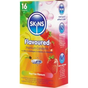 Skins-Kondom Premium-Verpackung mit Multiplo-Aroma, 16 Stk. · Kondome (Bild 2)