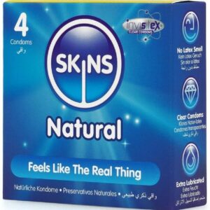 Skins-Kondome Natural Premium 4-Latex-Paket · Kondome (Bild 2)