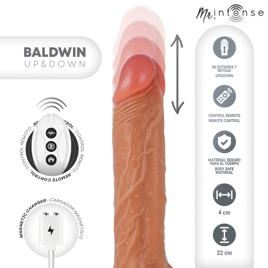 Mr. Intense High Tech-Baldwin Realistic Multifunktional · Vibratoren (Bild 3)