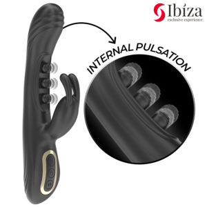 Ibiza Technology-Vibrator Rabbit mit Schaltfläche-Silikon, 7 Geschwindigkeiten · Vibratoren (Bild 3)