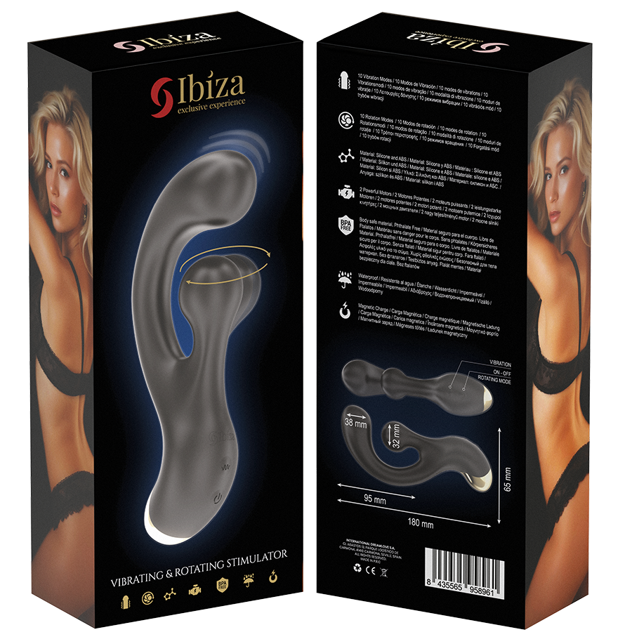 Ibiza Technology-Stimulator Vibrator Rotativ-Silizium, 10 Geschwindigkeiten · Vibratoren (Bild 6)