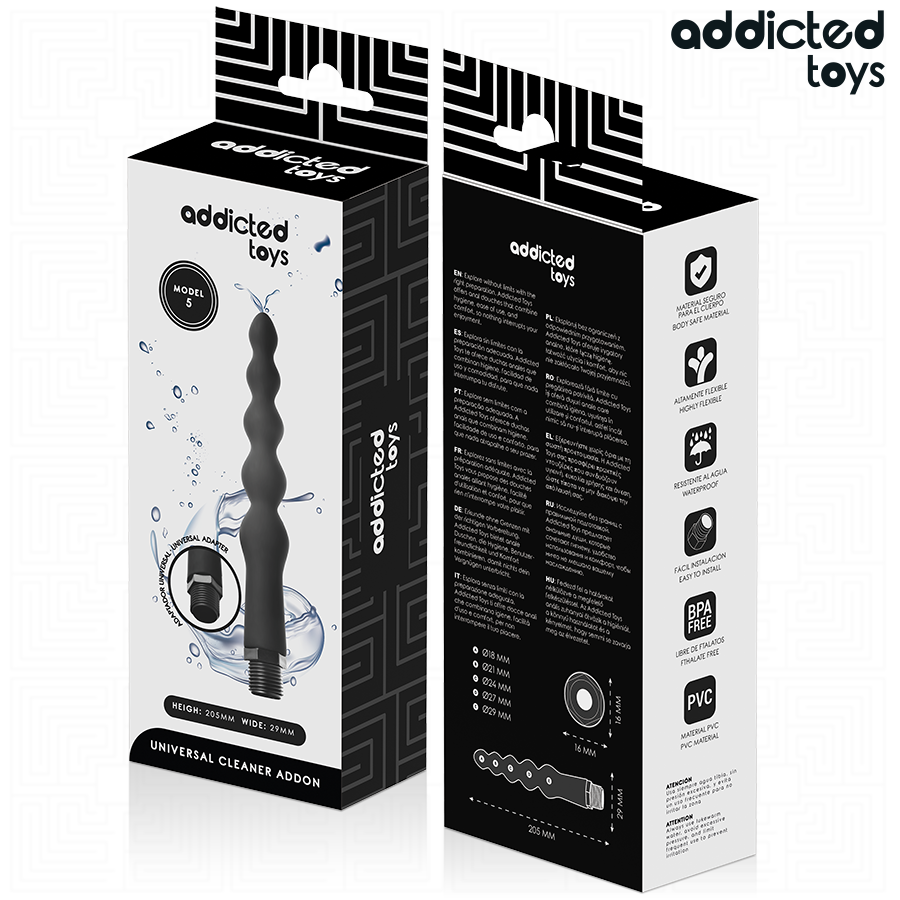 Addicted Toys-Analregner mit Universaladapter 5-Silikon · Sextoys (Bild 6)