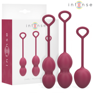 Intense Health Kegel-Charli Kegelkugel-Set Violett-Silikon