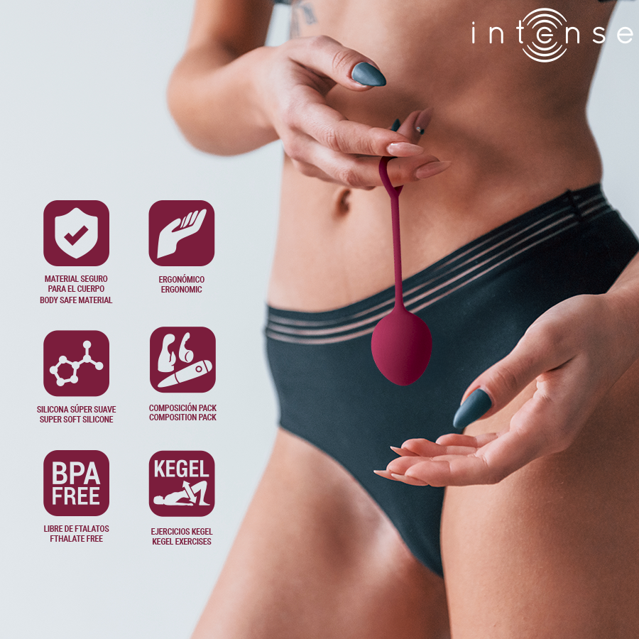 Intense Health Kegel-Charli Kegel Ball Kit Lila-Silikon · Vibratoren (Bild 4)