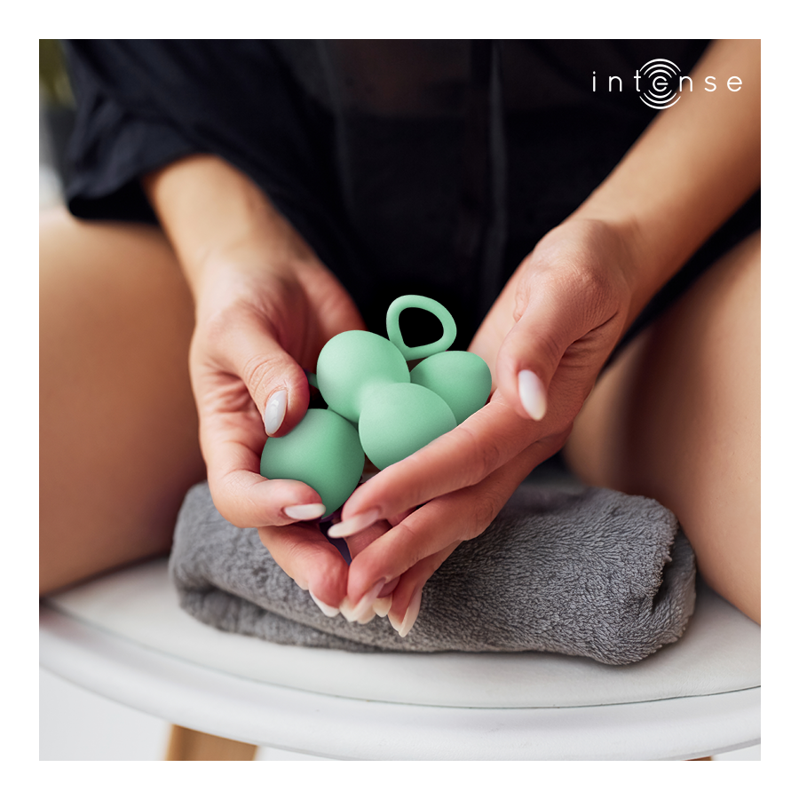 Intense Health Kegel-Charli Kit Liebeskugeln Light Jade · Vibratoren (Bild 6)