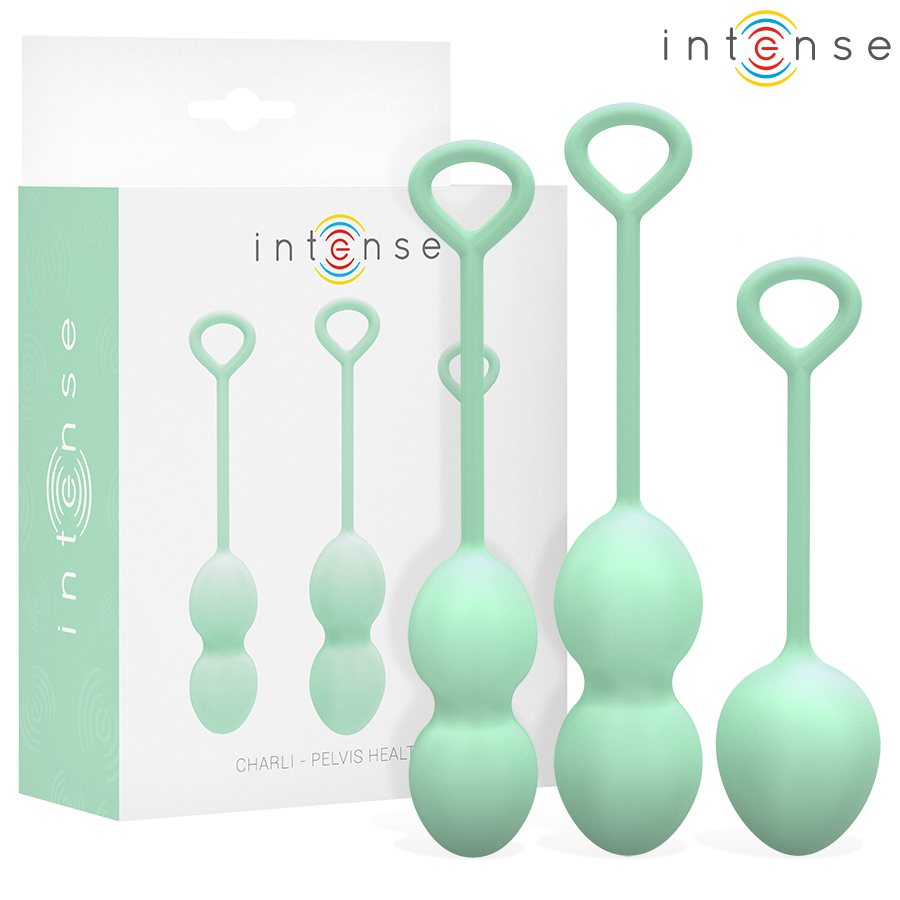 Intense Health Kegel-Charli Kegelkugel-Set Light Jade