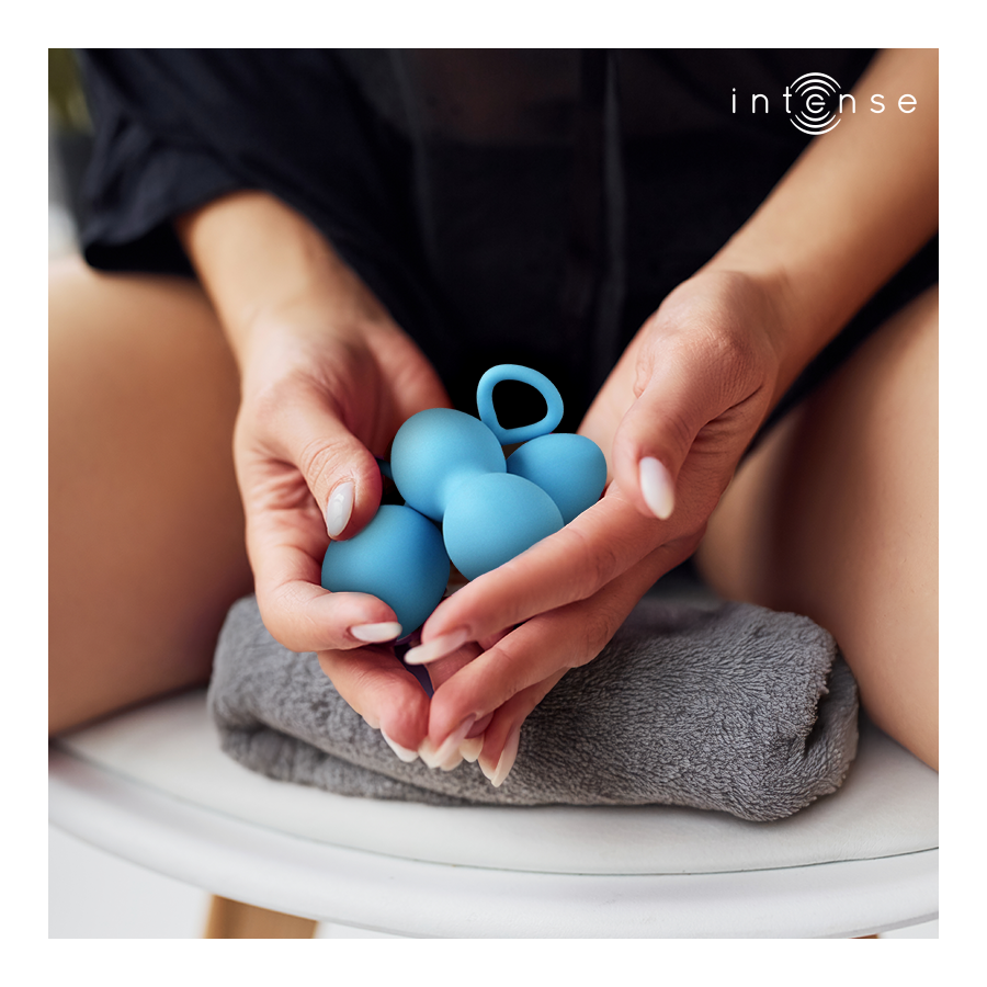 Intense Health Kegel-Charli Kegel Ball Kit Ocean Blue-Silikon · Vibratoren (Bild 6)