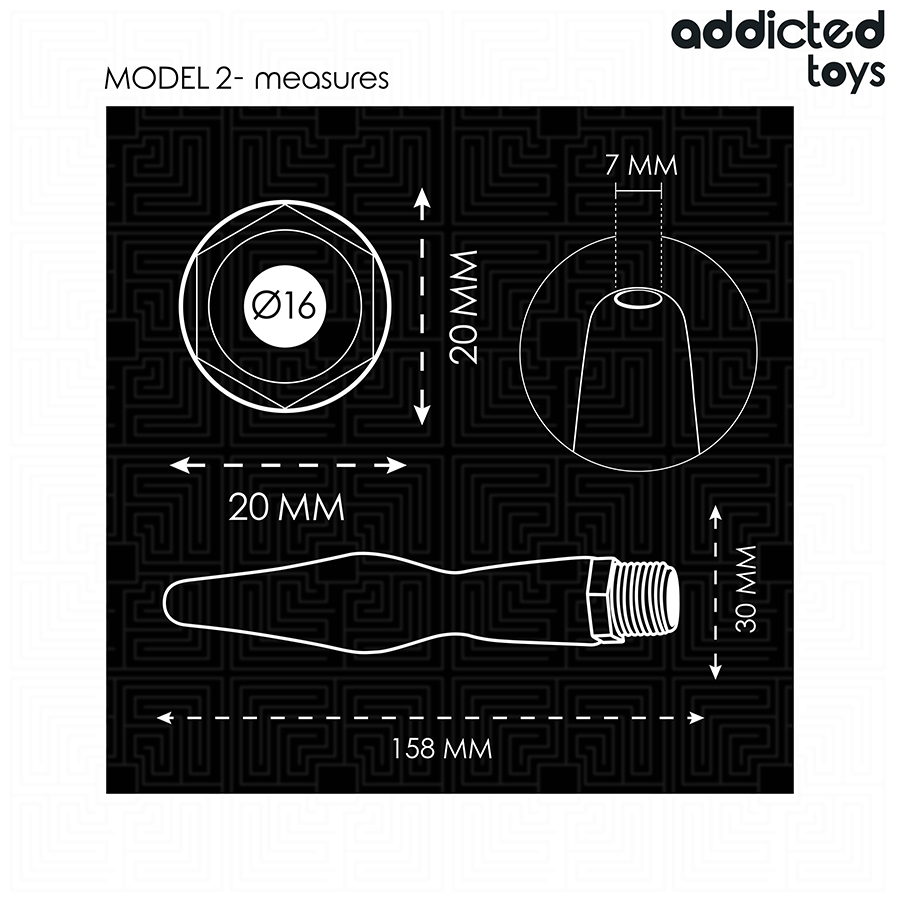 Addicted Toys-Analregner mit Universaladapter Modell 2 · Sextoys (Bild 5)