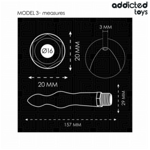 Addicted Toys-Analregner mit Universal Model 3-Silikon-Adapter · Sextoys (Bild 7)