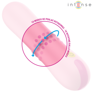 Intense Fun Toys-Barbara Vibrator Rotativ mit Kugel-Silikon, 10 · Vibratoren (Bild 4)