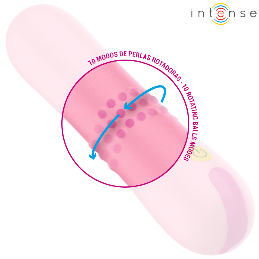 Intense Fun Toys-Barbara Vibrator Rotativ mit Kugel-Silikon, 10 · Vibratoren (Bild 4)