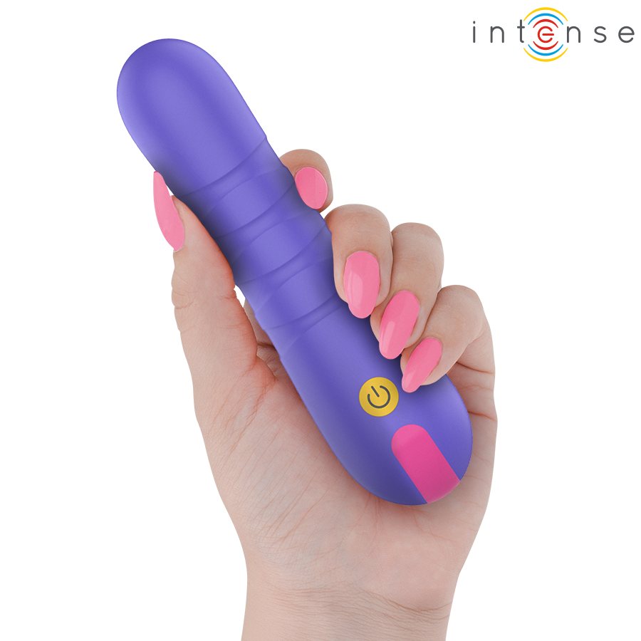 Intense Fun Toys-Stella Push Penetration Up Down-Silikon, 10 · Vibratoren (Bild 4)