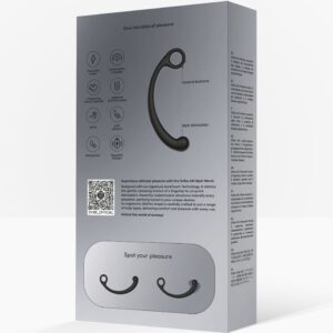 Snail Vibe-Axi Vibrator Schwarz-5 Geschwindigkeiten Massagestab, Wasserdicht · Vibratoren (Bild 3)